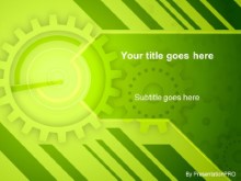 Download gears lime PowerPoint Template and other software plugins for Microsoft PowerPoint