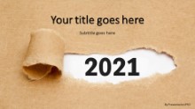 2021 Torn Paper Widescreen