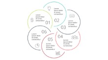 PowerPoint Infographic - Steps Circles 18