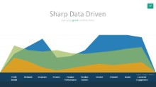 PowerPoint Infographic - 017 - Sharp Area Chart