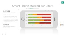 PowerPoint Infographic - 049 - Smartphone Stacked Bar Chart