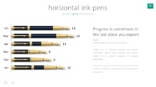 PowerPoint Infographic - 057 - Ink Pens