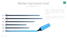 PowerPoint Infographic - 076 - Marker Bar Graph