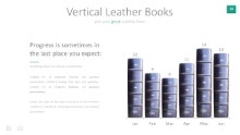 PowerPoint Infographic - 079 - Books Column Graph