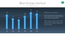 PowerPoint Infographic - 089 - Arrows Bar Graph