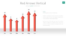 PowerPoint Infographic - 091 - Arrows Bar Graph
