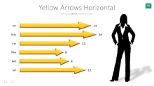 PowerPoint Infographic - 094 - Arrows Bar Graph
