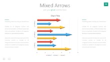 PowerPoint Infographic - 098 - Arrows Bar Graph