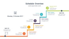 PowerPoint Infographic - Schedule Steps 016