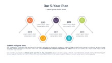 PowerPoint Infographic - Year Plan 024