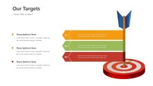 PowerPoint Infographic - Target Arrow Infographic Layout