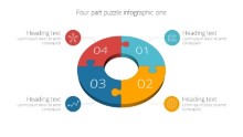 PowerPoint Infographic - Puzzle Ring Infographic