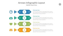 PowerPoint Infographic - Arrows 003