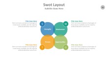 PowerPoint Infographic - SWOT 056