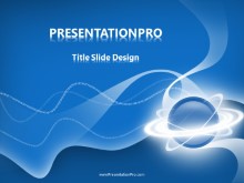 Whirly Orb PPT PowerPoint Template Background