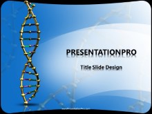 DNA Strand PPT PowerPoint Template Background