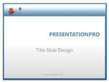 Premium Waterflower PPT PowerPoint Template Background