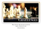 Challenges - Light PPT PowerPoint Motivational Quote Slide