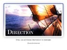 Direction - Light PPT PowerPoint Motivational Quote Slide