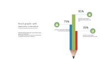 PowerPoint Infographic - Pencil Data