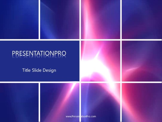 Abstract 0015 PowerPoint Template title slide design
