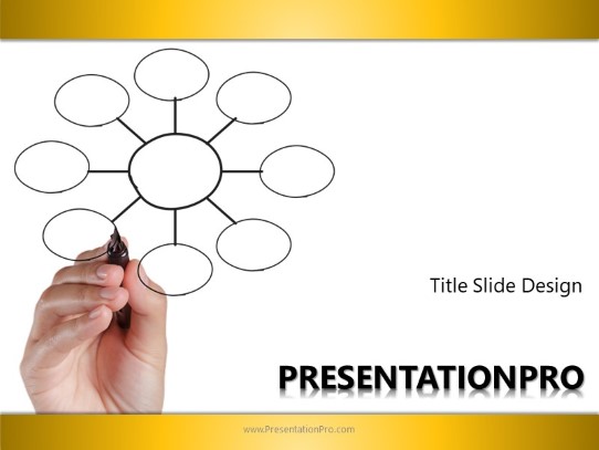 Concept ObJective Yellow PowerPoint Template title slide design