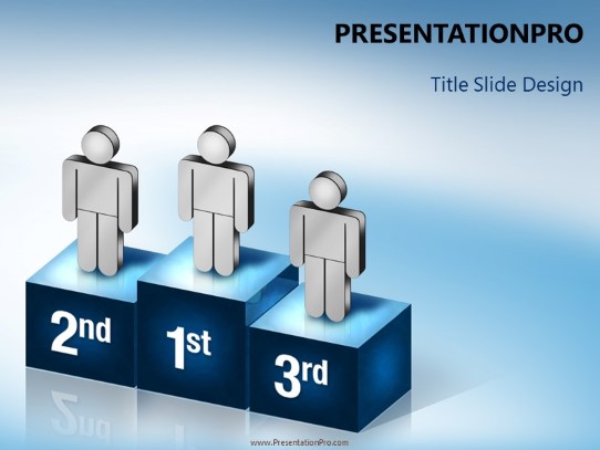Final Standings PowerPoint Template title slide design
