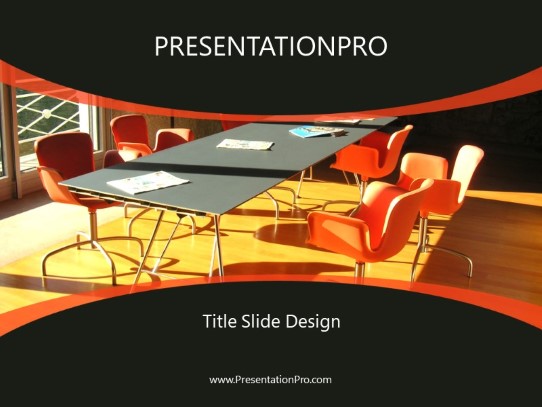 Meeting Room Powerpoint Template Background In Business