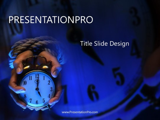 Roped PowerPoint Template title slide design