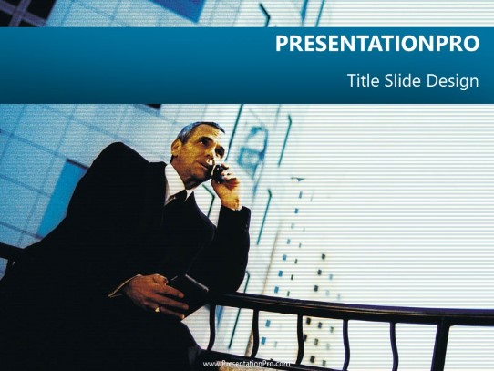 Meeting06 PowerPoint Template title slide design