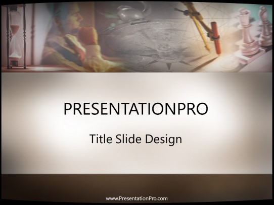 Quality PowerPoint Template title slide design