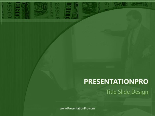 Team Building PowerPoint Template title slide design