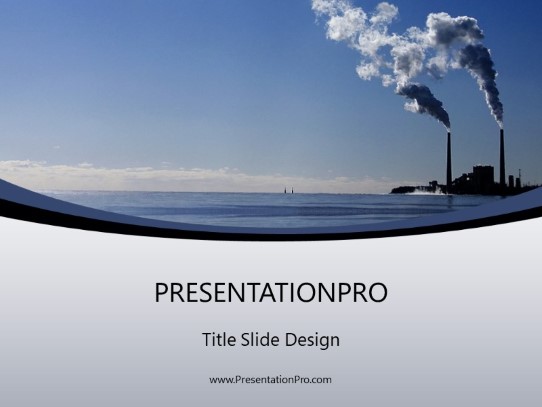 Factory Air Pollution Nature Powerpoint Template Presentationpro