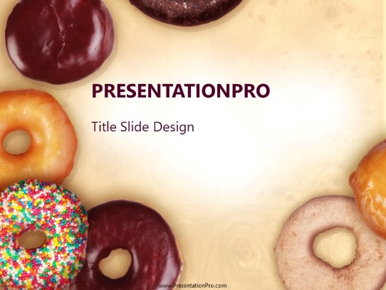 Doughnut 02 Powerpoint Template Background In Food And Beverage Powerpoint Ppt Slide Design Category The Best Powerpoint Templates And Backgrounds At Presentationpro Com