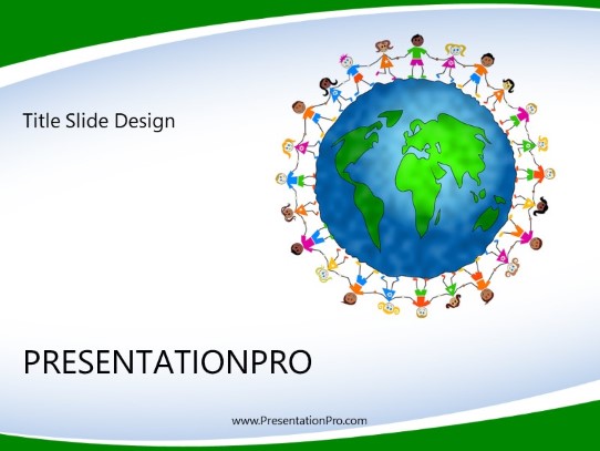 World Culture Kids PowerPoint template - PresentationPro