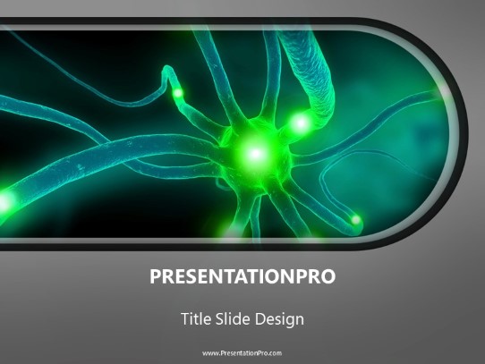 Active Axon PowerPoint Template title slide design