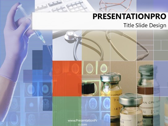 Collective PowerPoint Template title slide design