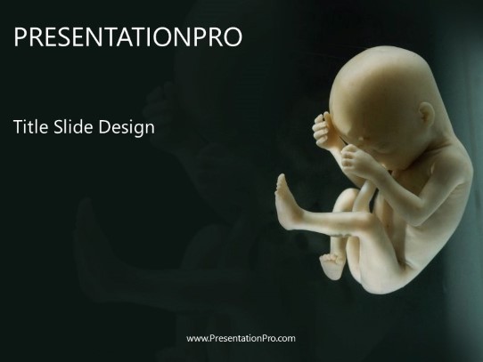 Unborn Medical PowerPoint template - PresentationPro