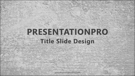 Moonscape Widescreen PowerPoint Template title slide design