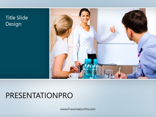 Presentation Confidence PowerPoint Template title slide design
