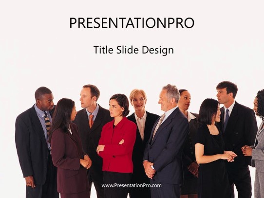 Group03 PowerPoint Template title slide design