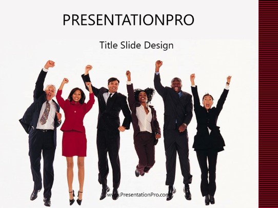 Group06 PowerPoint Template title slide design