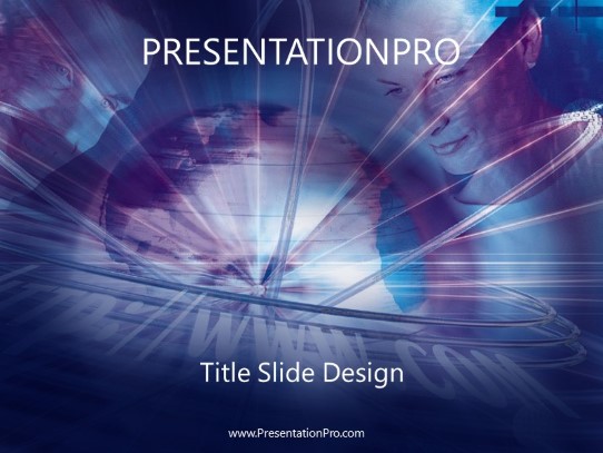 Innergaze PowerPoint Template title slide design