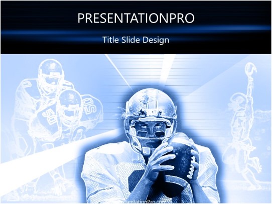 Rudy PowerPoint Template title slide design