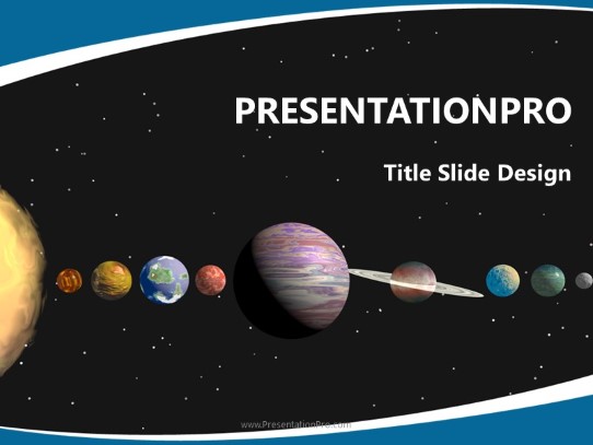Astronomy Solar System PowerPoint template - PresentationPro