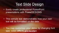 Animated Abstract 0013 B Widescreen PowerPoint Template text slide design