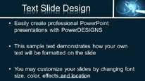 Animated Global 0022 2 Widescreen PowerPoint Template text slide design