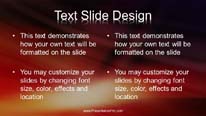 Animated Abstract 0013 B Widescreen PowerPoint Template text slide design