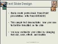 Financial16 PowerPoint Template text slide design