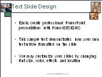 Financial17 PowerPoint Template text slide design
